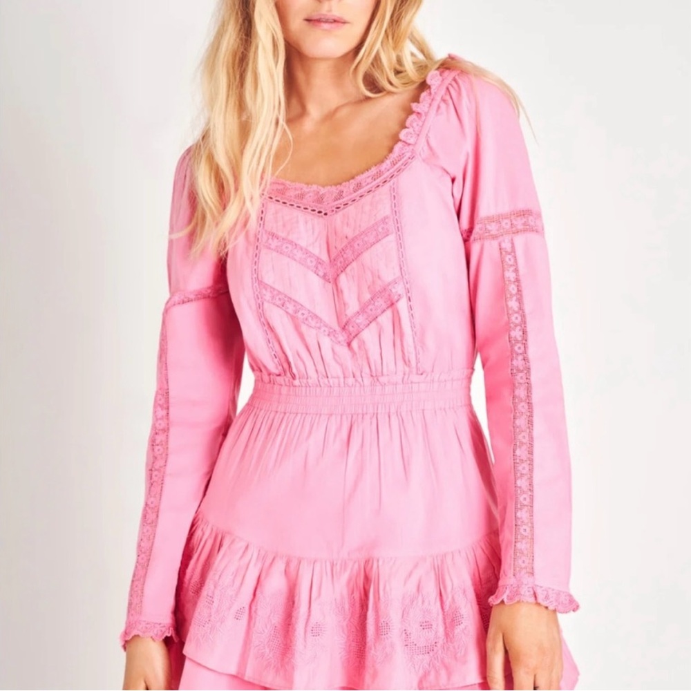 LoveShackFancy Sanaya Mini Dress
